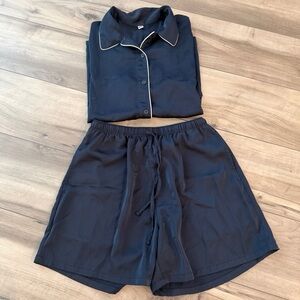 Uniqlo satin pjs set